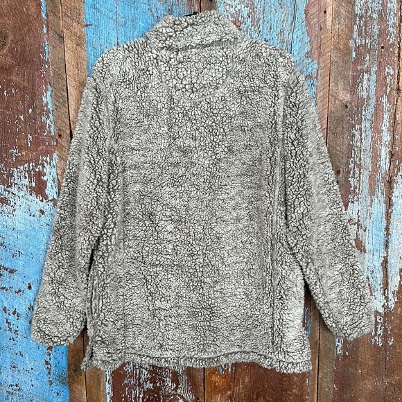 Simply Southern Fleece Sherpa Pullover. size XL - Picture 7 of 7